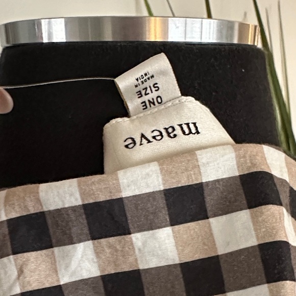 Anthropologie Maeve Long Sleeve Scallop Tie-Front Blouse One Size - Picture 13 of 14